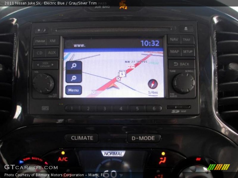 Electric Blue / Gray/Silver Trim 2011 Nissan Juke SV