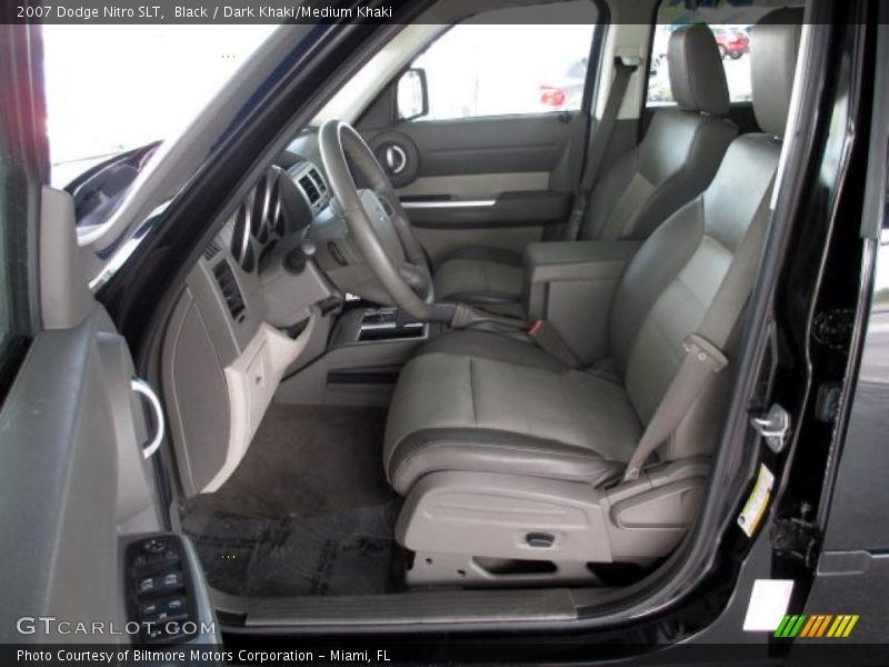 Black / Dark Khaki/Medium Khaki 2007 Dodge Nitro SLT