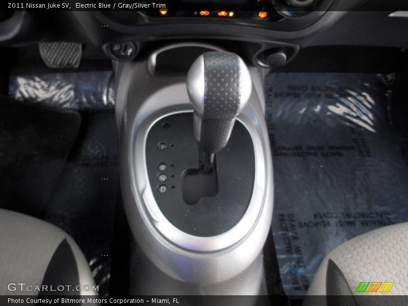 Electric Blue / Gray/Silver Trim 2011 Nissan Juke SV