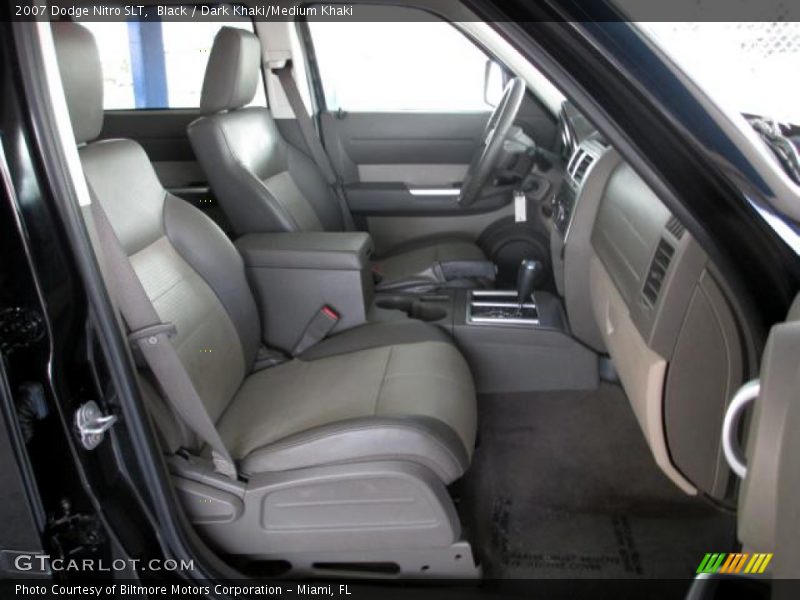 Black / Dark Khaki/Medium Khaki 2007 Dodge Nitro SLT