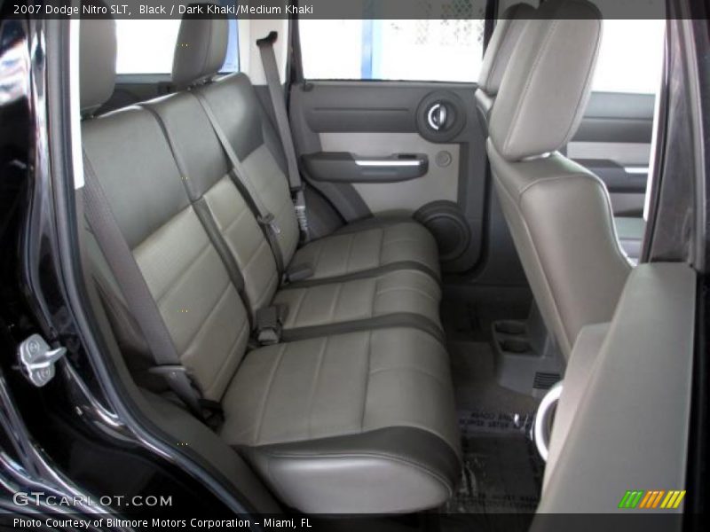 Black / Dark Khaki/Medium Khaki 2007 Dodge Nitro SLT