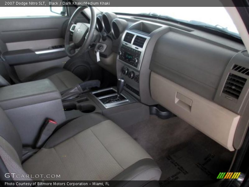 Black / Dark Khaki/Medium Khaki 2007 Dodge Nitro SLT