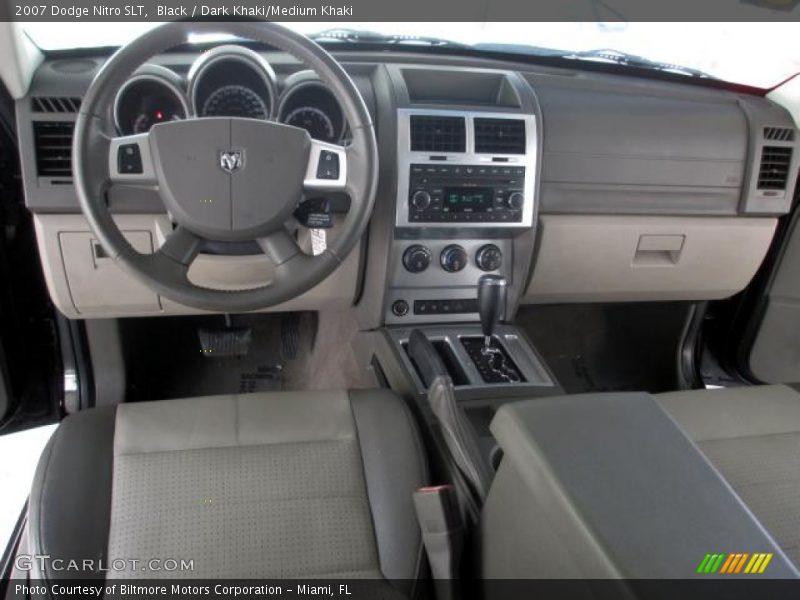 Black / Dark Khaki/Medium Khaki 2007 Dodge Nitro SLT