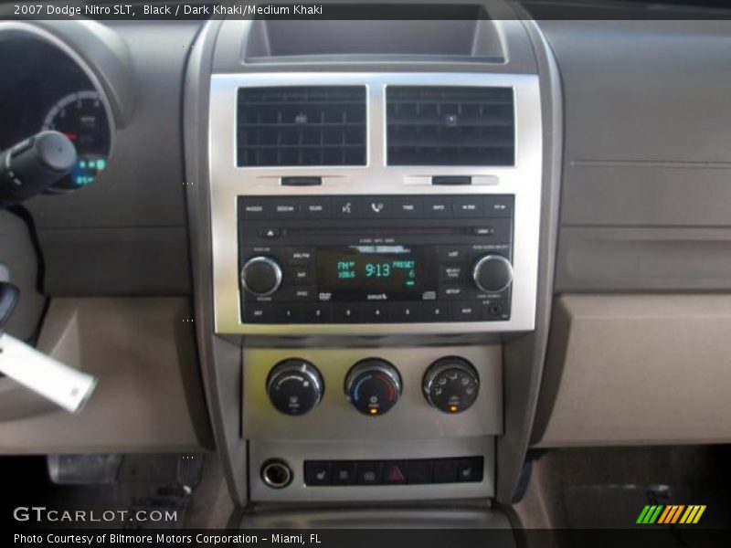 Black / Dark Khaki/Medium Khaki 2007 Dodge Nitro SLT