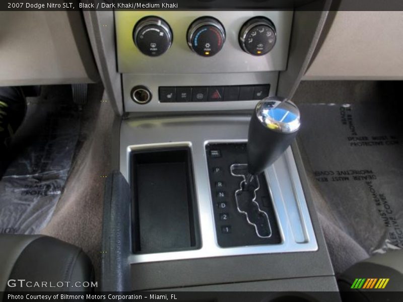 Black / Dark Khaki/Medium Khaki 2007 Dodge Nitro SLT