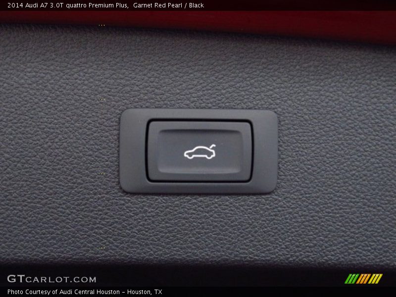 Garnet Red Pearl / Black 2014 Audi A7 3.0T quattro Premium Plus