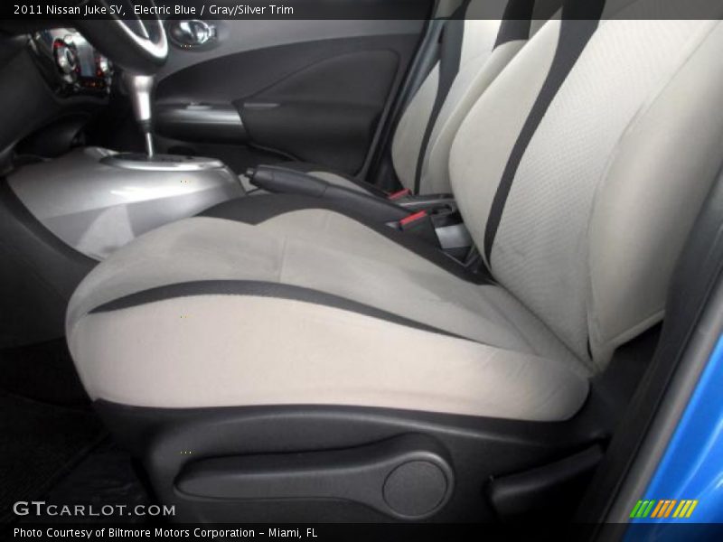 Electric Blue / Gray/Silver Trim 2011 Nissan Juke SV