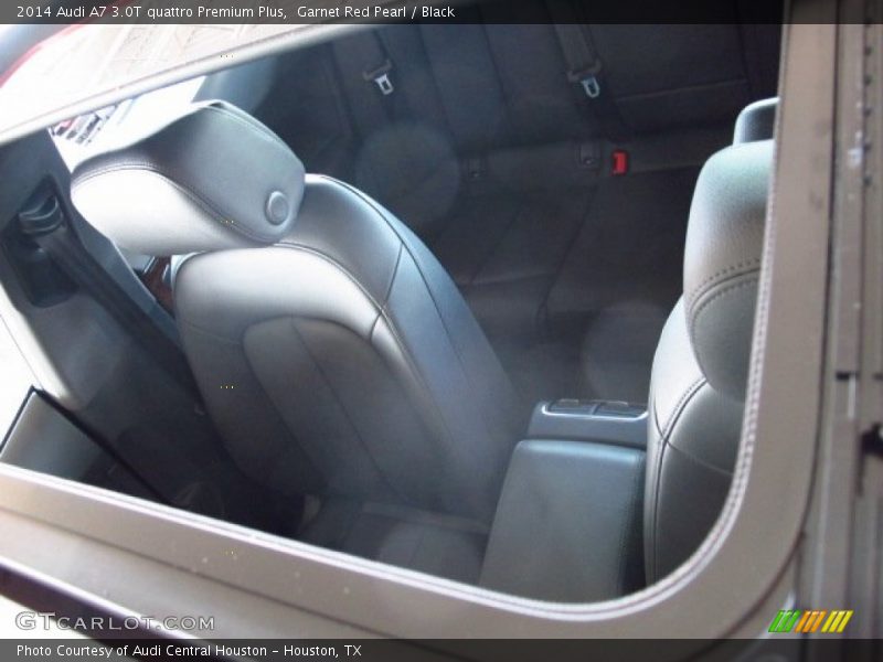 Garnet Red Pearl / Black 2014 Audi A7 3.0T quattro Premium Plus