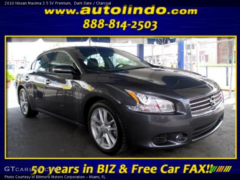 Dark Slate / Charcoal 2010 Nissan Maxima 3.5 SV Premium