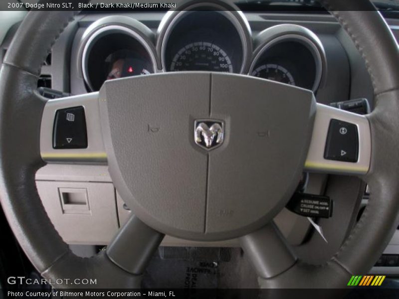 Black / Dark Khaki/Medium Khaki 2007 Dodge Nitro SLT