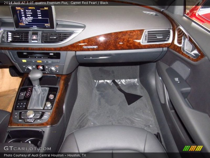 Garnet Red Pearl / Black 2014 Audi A7 3.0T quattro Premium Plus