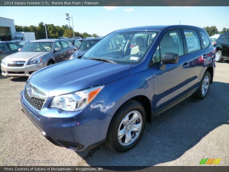 Front 3/4 View of 2014 Forester 2.5i