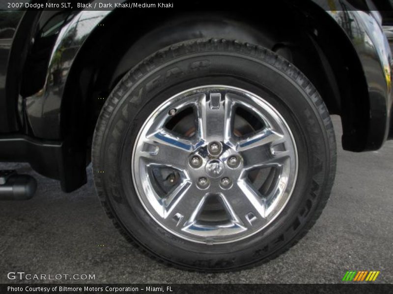 Black / Dark Khaki/Medium Khaki 2007 Dodge Nitro SLT