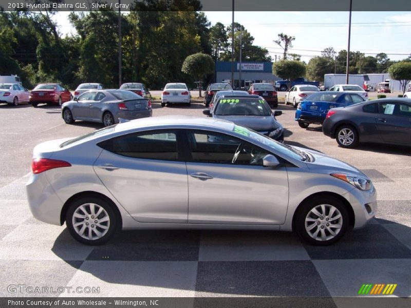 Silver / Gray 2013 Hyundai Elantra GLS