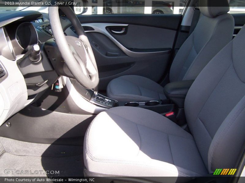 Silver / Gray 2013 Hyundai Elantra GLS