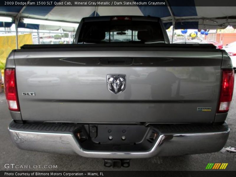 Mineral Gray Metallic / Dark Slate/Medium Graystone 2009 Dodge Ram 1500 SLT Quad Cab