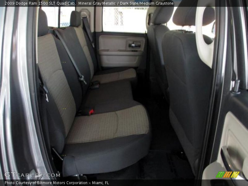 Mineral Gray Metallic / Dark Slate/Medium Graystone 2009 Dodge Ram 1500 SLT Quad Cab