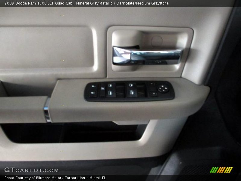 Mineral Gray Metallic / Dark Slate/Medium Graystone 2009 Dodge Ram 1500 SLT Quad Cab