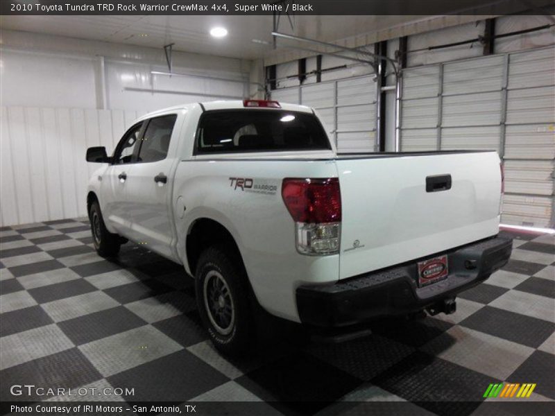 Super White / Black 2010 Toyota Tundra TRD Rock Warrior CrewMax 4x4