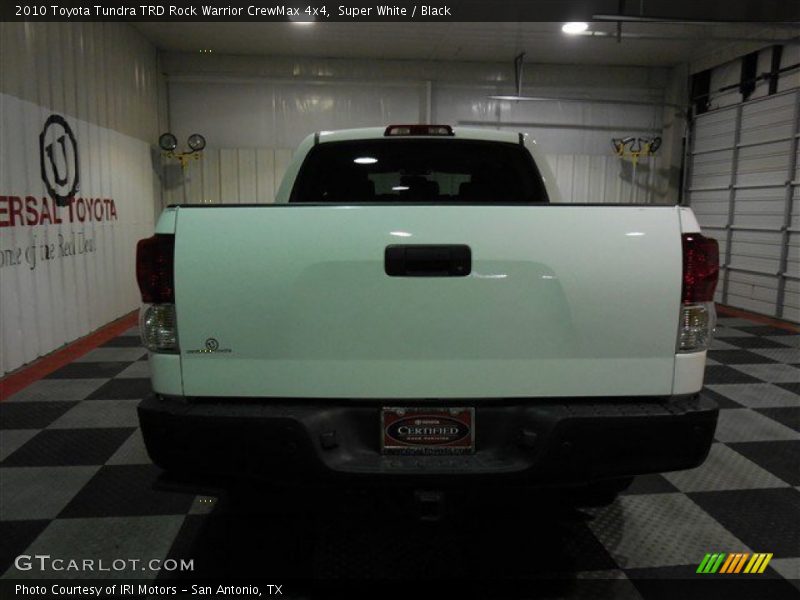 Super White / Black 2010 Toyota Tundra TRD Rock Warrior CrewMax 4x4
