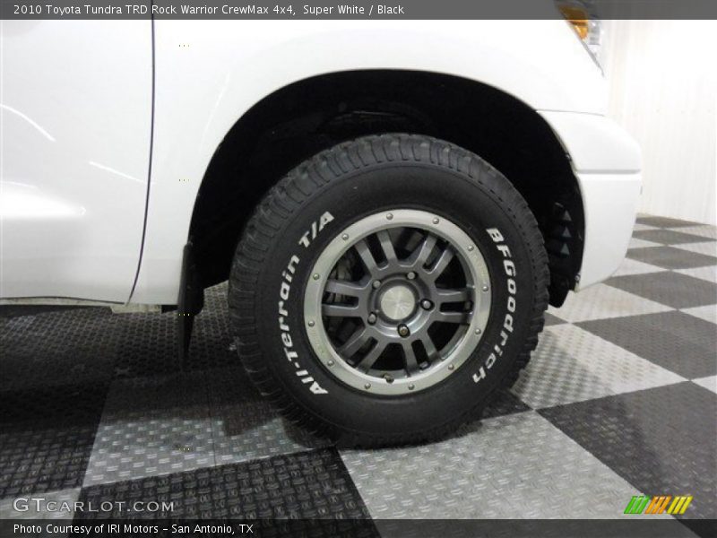 Super White / Black 2010 Toyota Tundra TRD Rock Warrior CrewMax 4x4