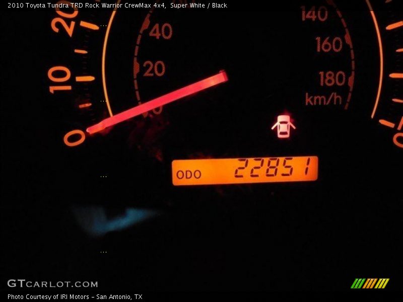 Super White / Black 2010 Toyota Tundra TRD Rock Warrior CrewMax 4x4