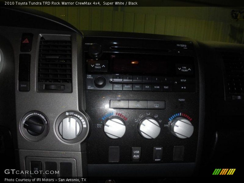 Super White / Black 2010 Toyota Tundra TRD Rock Warrior CrewMax 4x4