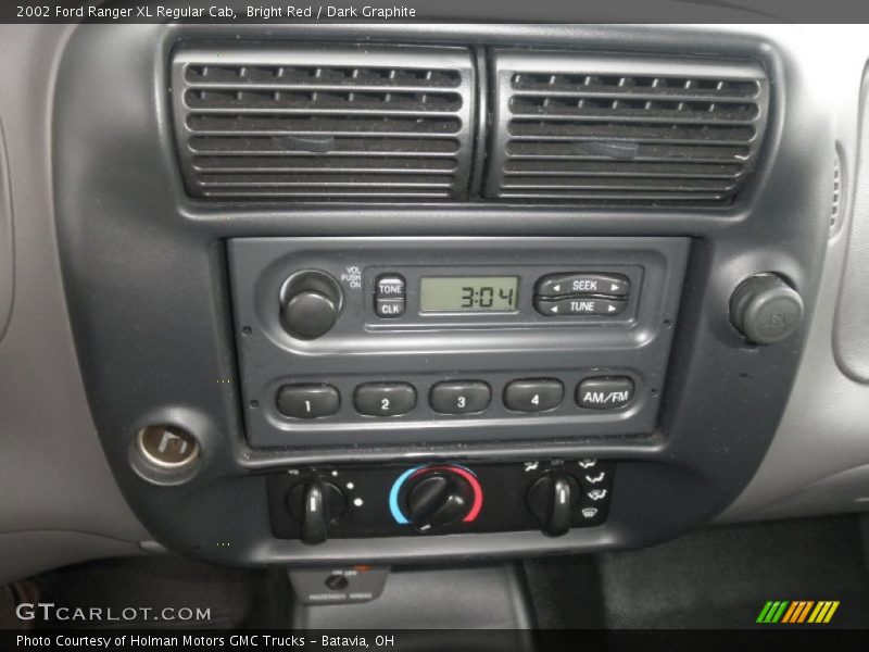 Bright Red / Dark Graphite 2002 Ford Ranger XL Regular Cab