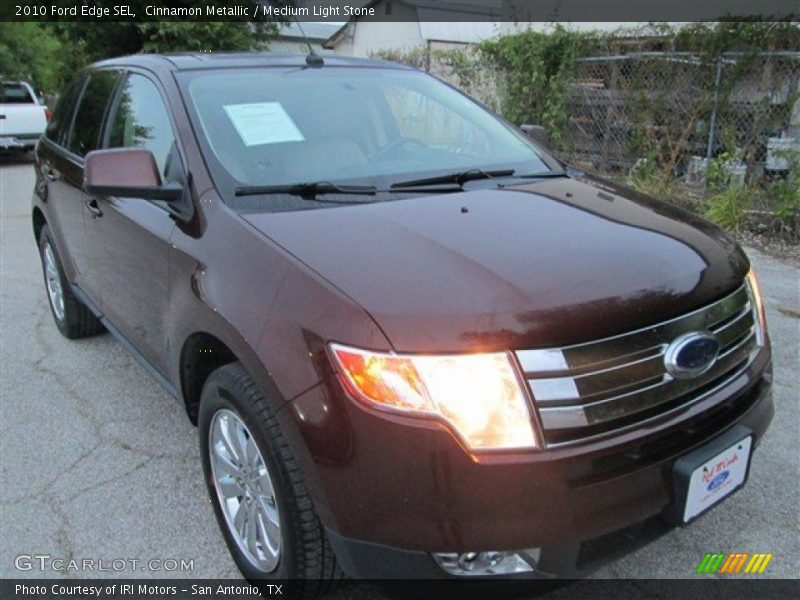 Cinnamon Metallic / Medium Light Stone 2010 Ford Edge SEL