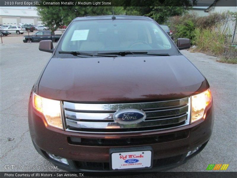 Cinnamon Metallic / Medium Light Stone 2010 Ford Edge SEL