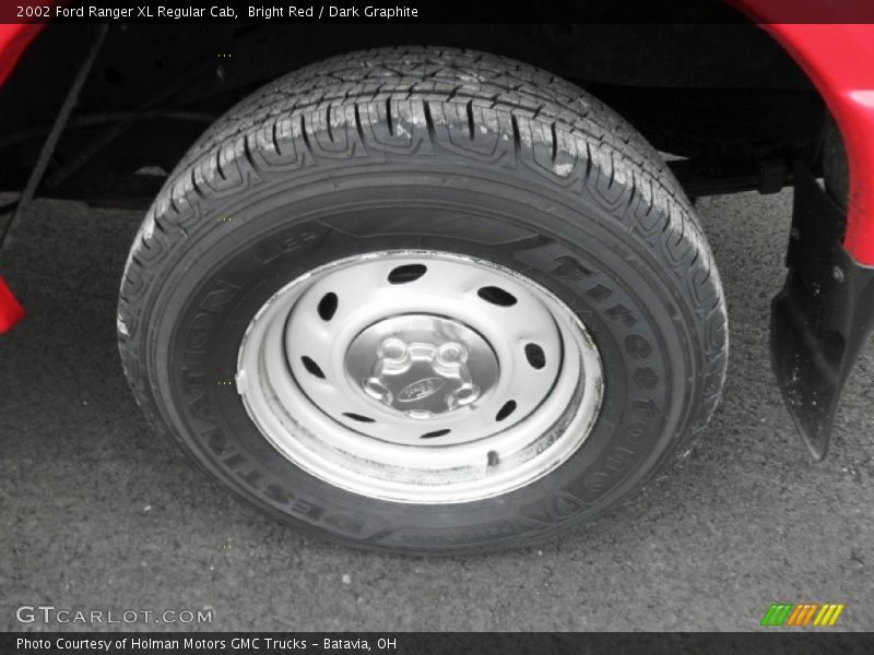 Bright Red / Dark Graphite 2002 Ford Ranger XL Regular Cab