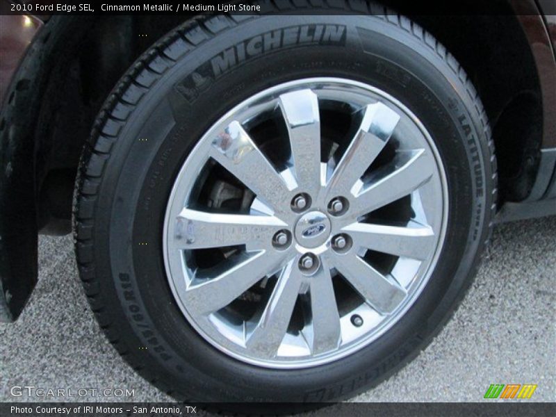 Cinnamon Metallic / Medium Light Stone 2010 Ford Edge SEL