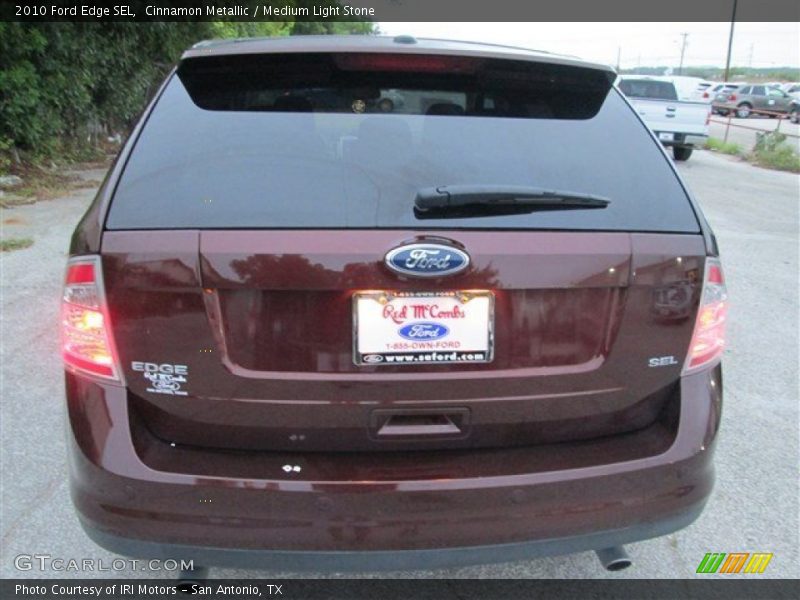 Cinnamon Metallic / Medium Light Stone 2010 Ford Edge SEL