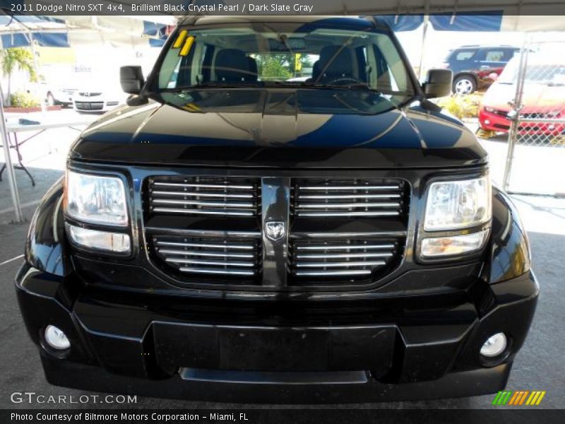 Brilliant Black Crystal Pearl / Dark Slate Gray 2011 Dodge Nitro SXT 4x4