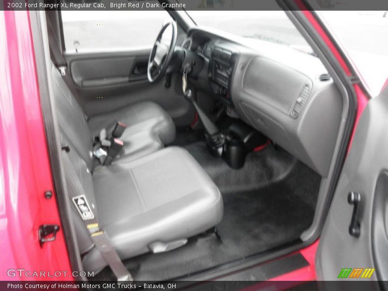 Bright Red / Dark Graphite 2002 Ford Ranger XL Regular Cab