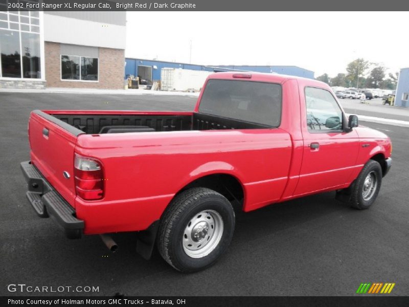 Bright Red / Dark Graphite 2002 Ford Ranger XL Regular Cab