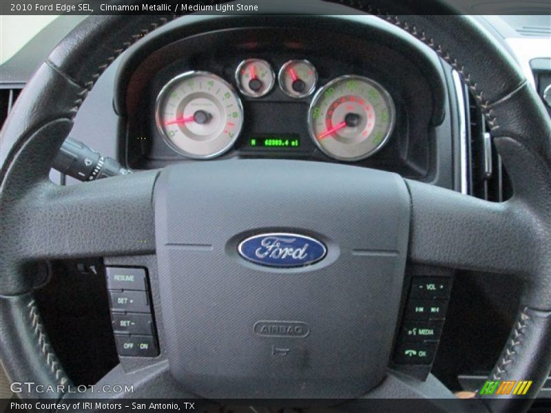 Cinnamon Metallic / Medium Light Stone 2010 Ford Edge SEL
