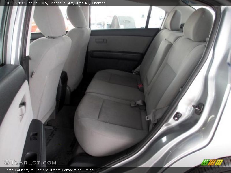 Magnetic Gray Metallic / Charcoal 2012 Nissan Sentra 2.0 S