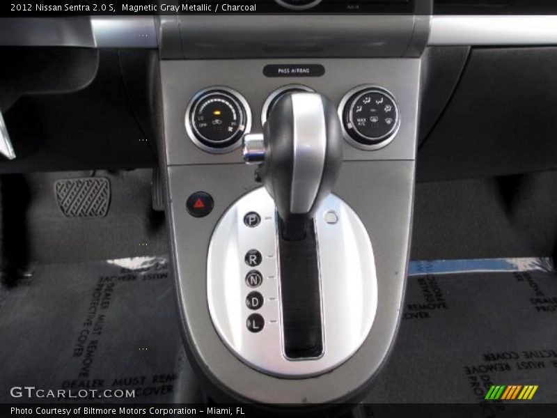 Magnetic Gray Metallic / Charcoal 2012 Nissan Sentra 2.0 S