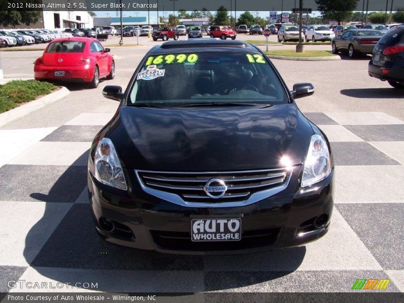 Super Black / Charcoal 2012 Nissan Altima 2.5 SL