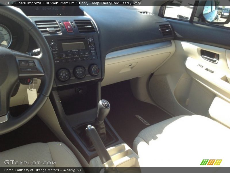 Deep Cherry Red Pearl / Ivory 2013 Subaru Impreza 2.0i Sport Premium 5 Door