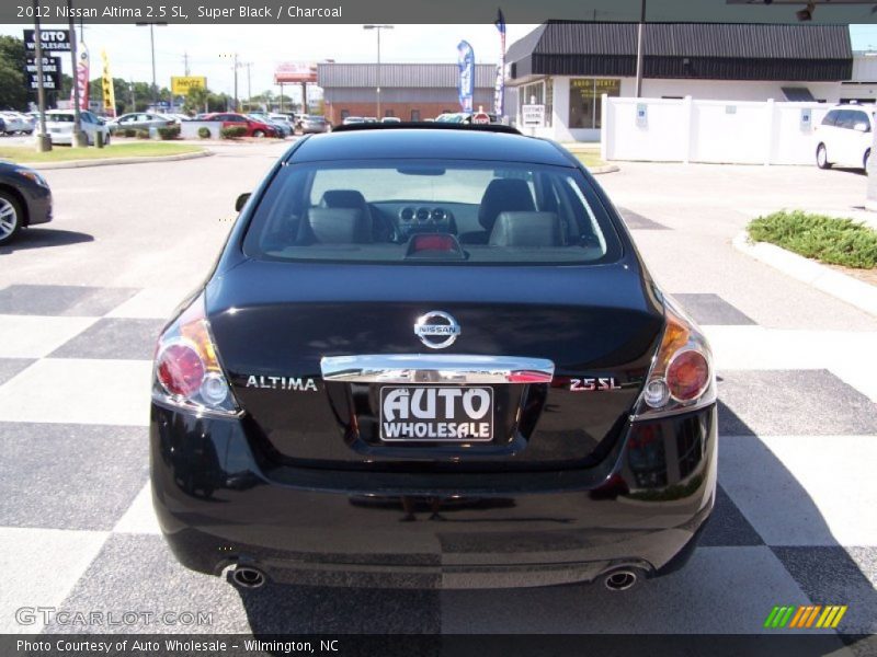 Super Black / Charcoal 2012 Nissan Altima 2.5 SL