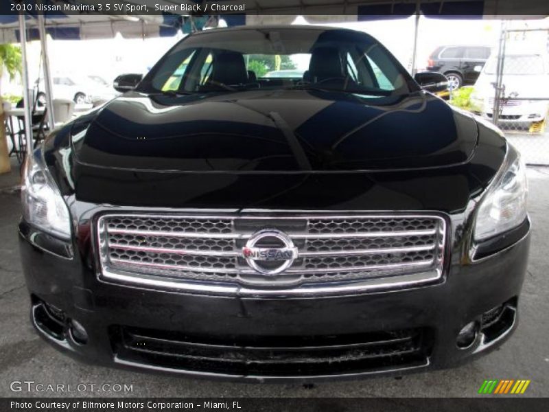 Super Black / Charcoal 2010 Nissan Maxima 3.5 SV Sport