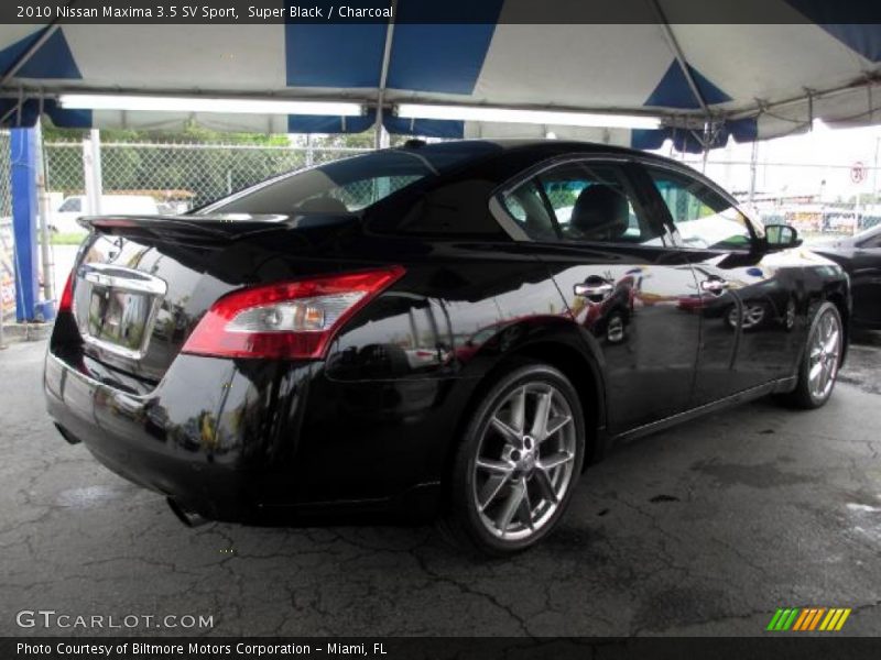 Super Black / Charcoal 2010 Nissan Maxima 3.5 SV Sport