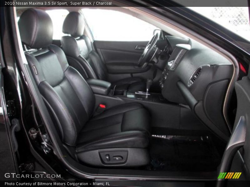 Super Black / Charcoal 2010 Nissan Maxima 3.5 SV Sport