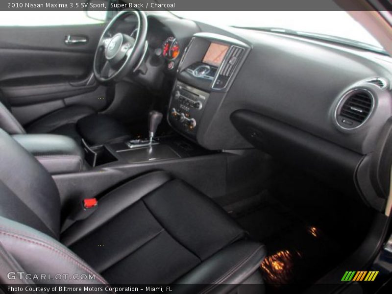 Super Black / Charcoal 2010 Nissan Maxima 3.5 SV Sport
