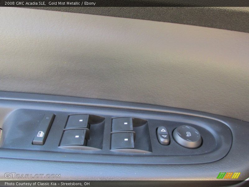 Gold Mist Metallic / Ebony 2008 GMC Acadia SLE