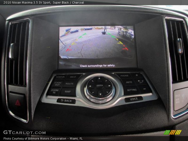 Super Black / Charcoal 2010 Nissan Maxima 3.5 SV Sport