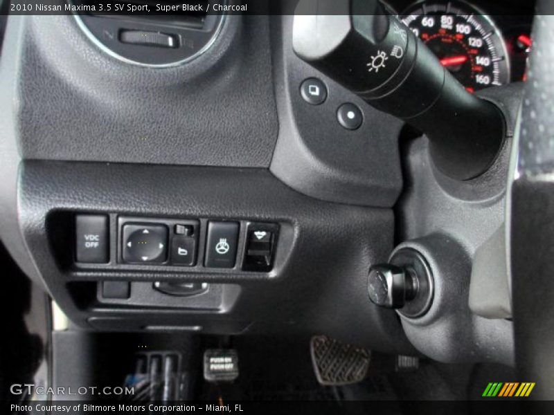 Super Black / Charcoal 2010 Nissan Maxima 3.5 SV Sport