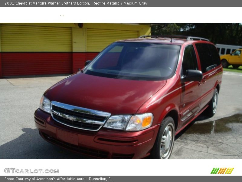 Redfire Metallic / Medium Gray 2001 Chevrolet Venture Warner Brothers Edition
